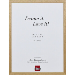 Effect Holzrahmen Profil 2330 Eiche 50x60 cm mit Klarglas