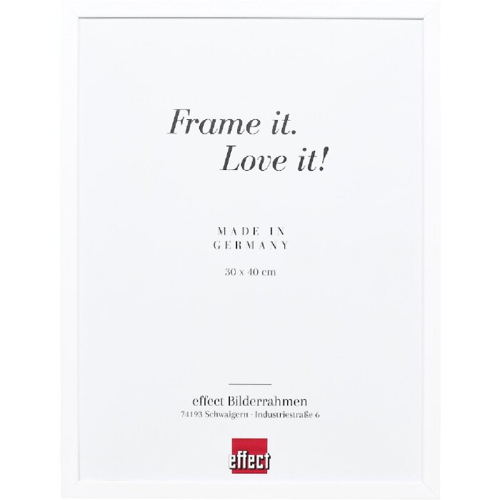 Effect Drevený rám s profilom Top S biely 42x59,4 cm s normálnym skлом