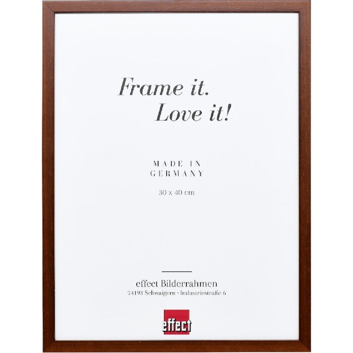 Effect Holzrámový rám s profilom Top S, hnedý, 50x70 cm, s normálnym skлом