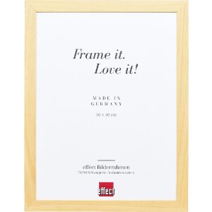 Effect Holzrahmen Profil Top Pro natur 10x15 cm Klarglas
