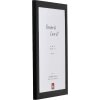 Effect A1 Brandschutzrahmen Profil S3 schwarz 50x50 cm Normalglas