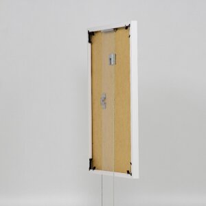 Efektný plastový rám Art white 30x30 cm antireflexné sklo