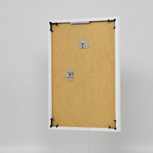 Efektný plastový rám Art white 30x30 cm antireflexné sklo