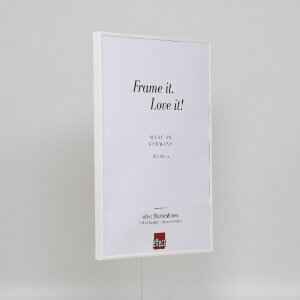 Efektný plastový rám Art white 30x30 cm antireflexné sklo