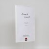 Efektný plastový rám Art white 30x30 cm antireflexné sklo