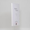 Efektný plastový rám Art white 30x30 cm antireflexné sklo