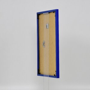 Efektný plastový rám Art blue 29,7x42 cm antireflexné sklo