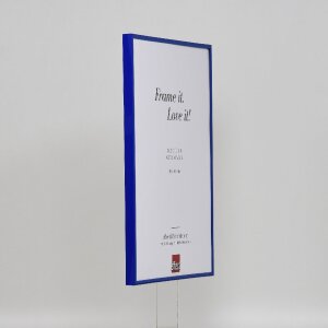 Efektný plastový rám Art blue 29,7x42 cm antireflexné sklo