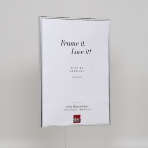 Efektný plastový rám Art silver 42x59,4 cm antireflexné sklo