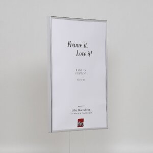 Efektný plastový rám Art silver 42x59,4 cm antireflexné sklo