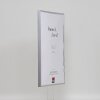Efektný plastový rám Art silver 42x59,4 cm antireflexné sklo