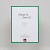 Efektný plastový rám Art green 59,4x84,1 cm antireflexné sklo