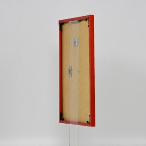 Efektný plastový rám Umenie červená 30,5x91,5 cm antireflexné sklo