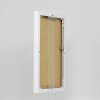 Hliníkový rám na obrazy Quadro 25x35 cm s bielym antireflexným sklom MDF zadný panel