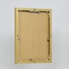Efektný hliníkový rám obrazu Quadro 25x35 cm zlaté antireflexné sklo MDF zadný panel