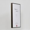 Efektný hliníkový rám na obrazy Quadro 25x35 cm bronzové antireflexné sklo
