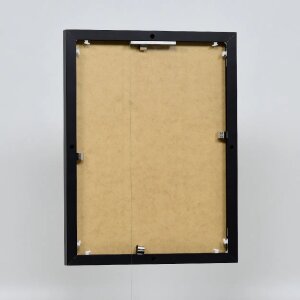 Efektný hliníkový rám na obrazy Quadro 60x60 cm s čiernym antireflexným sklom