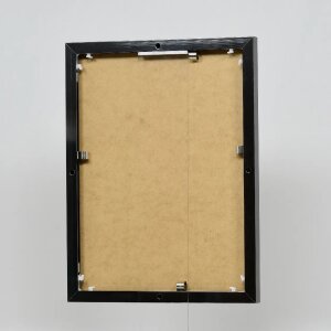 Efektný hliníkový rám na obrazy Quadro 60x60 cm antická strieborná antireflexné sklo
