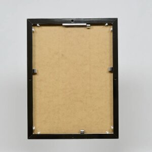 Efektný hliníkový rám na obrazy Quadro 60x60 cm antická strieborná antireflexné sklo