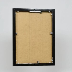 Efektný hliníkový rám na obrazy Quadro 60x60 cm antická strieborná antireflexné sklo
