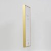 Efektný hliníkový rám obrazu Quadro 62x93 cm zlaté antireflexné sklo MDF zadný panel