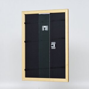 Efekt drevený rám profil 21 orech hnedý 62x93 cm antireflexné sklo