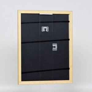 Efekt drevený rám profil 21 orech hnedý 62x93 cm antireflexné sklo