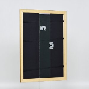 Efekt drevený rám profil 21 orech hnedý 62x93 cm antireflexné sklo