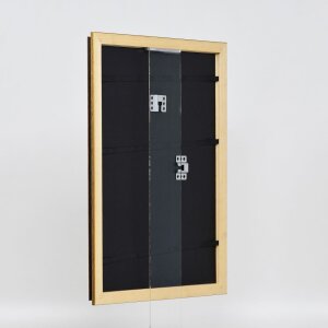 Efekt drevený rám profil 21 orech hnedý 62x93 cm antireflexné sklo