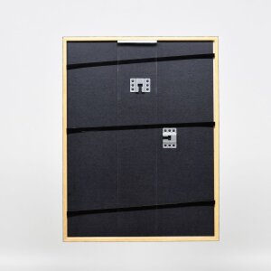 Efekt drevený rám profil 23 orech hnedý 25x35 cm antireflexné sklo