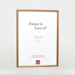 Efektný drevený rám profil 23 svetlohnedý 25x50 cm antireflexné sklo