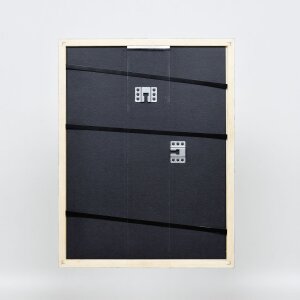Efektný drevený rám profil 32 sivomodrý 13x18 cm antireflexné sklo