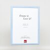 Efektný drevený rám profil 32 modrý 20x28 cm antireflexné sklo