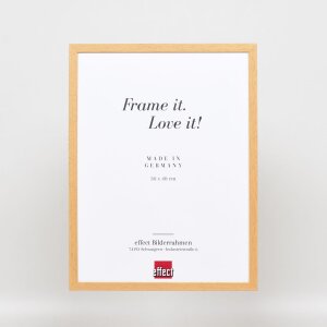 Efektný drevený rám profil 35 dub 20x25 cm antireflexné sklo