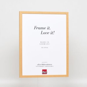 Efektný drevený rám profil 35 dub 20x25 cm antireflexné sklo