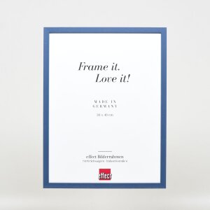 Efektný drevený rám profil 35 modrý 25x70 cm antireflexné sklo