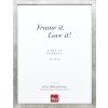 Effect fotorámik z masívneho dreva Profil 42 s antireflexným skлом strieborné 25x35 cm