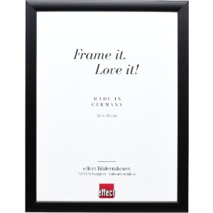 Effect Holz-Bilderrahmen Profil 43 Schwarz 10x10 cm, Art....