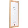 Effect Holz-fotorámik Profil 43 natur 18x27 cm s antireflexným sklom
