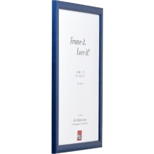 Effect Dřevěný fotorámik Profil 43 royalblau 60x60 cm s antireflexným sklom