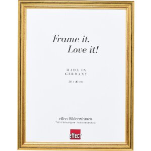 Effect Holzrahmen Profil 44 gold 35x50 cm