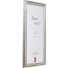 Effect Holzrahmen Profil 44 silber 61x91,5 cm Antireflexglas