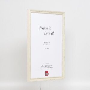 Effect Drevený rám s profilom 48 biely s antireflexným sklom 21x29,7 cm