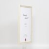 Effect Holzrahmen Profil 48 biely 30x45 cm antireflexné sklo