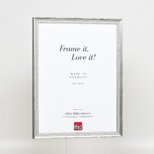 Effect Drevený fotorámik Profil 48 strieborný 40x50 cm antireflex