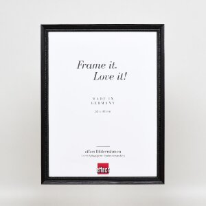 effect Drevený fotorámik Profil 48 čierny 30,5x91,5 cm antireflex