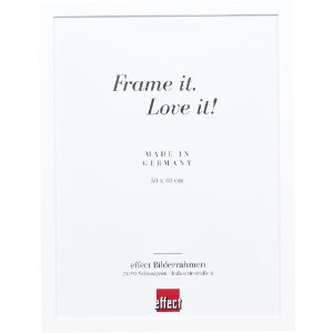 effect 0581-1520-05 Holzrahmen Profil 58 weiß 15x20...