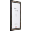 Effect Holz-Bilderrahmen Profil 64 Schwarz 15x20 cm mit Antireflexglas