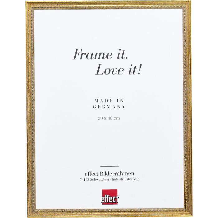 Effect Fotorámik Drevený Profil 66 Antikgold 30x40 cm