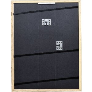 effect Fotorámik Drevo Profil 66 biely 40x50 cm antireflexné sklo